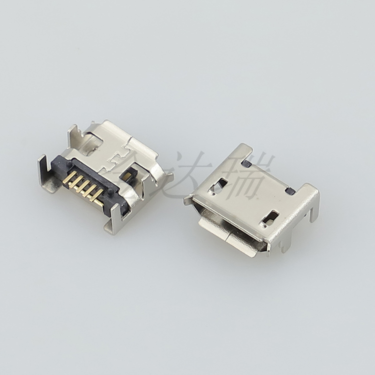MICRO USB 5P 母座B型四腳插板.JPG